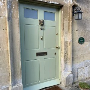 Historic Green Front Door