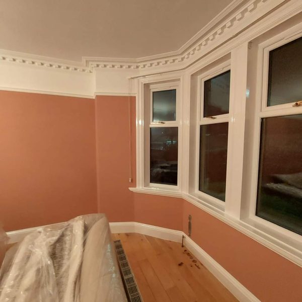Before and after lounge in lick red 3