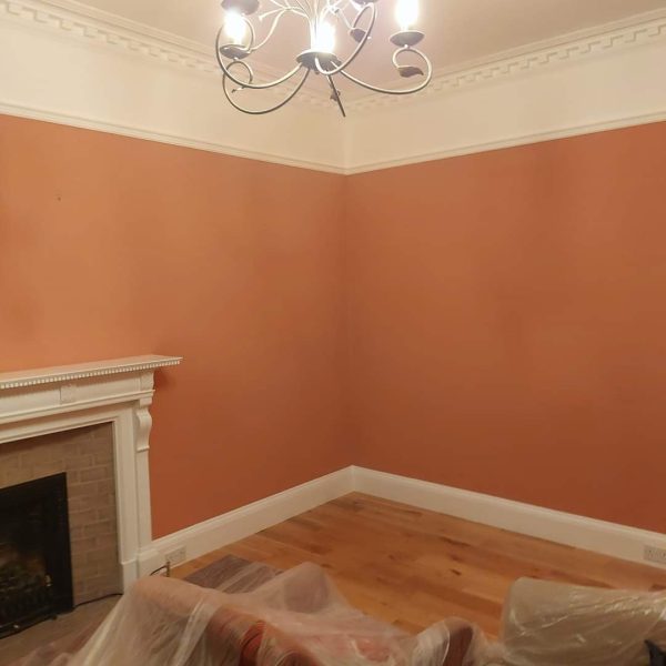Lounge Painted in Lick Red 3